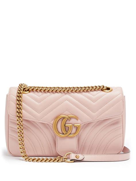 gucci pink small marmont chain bag|Gucci Marmont mini bag wallet.